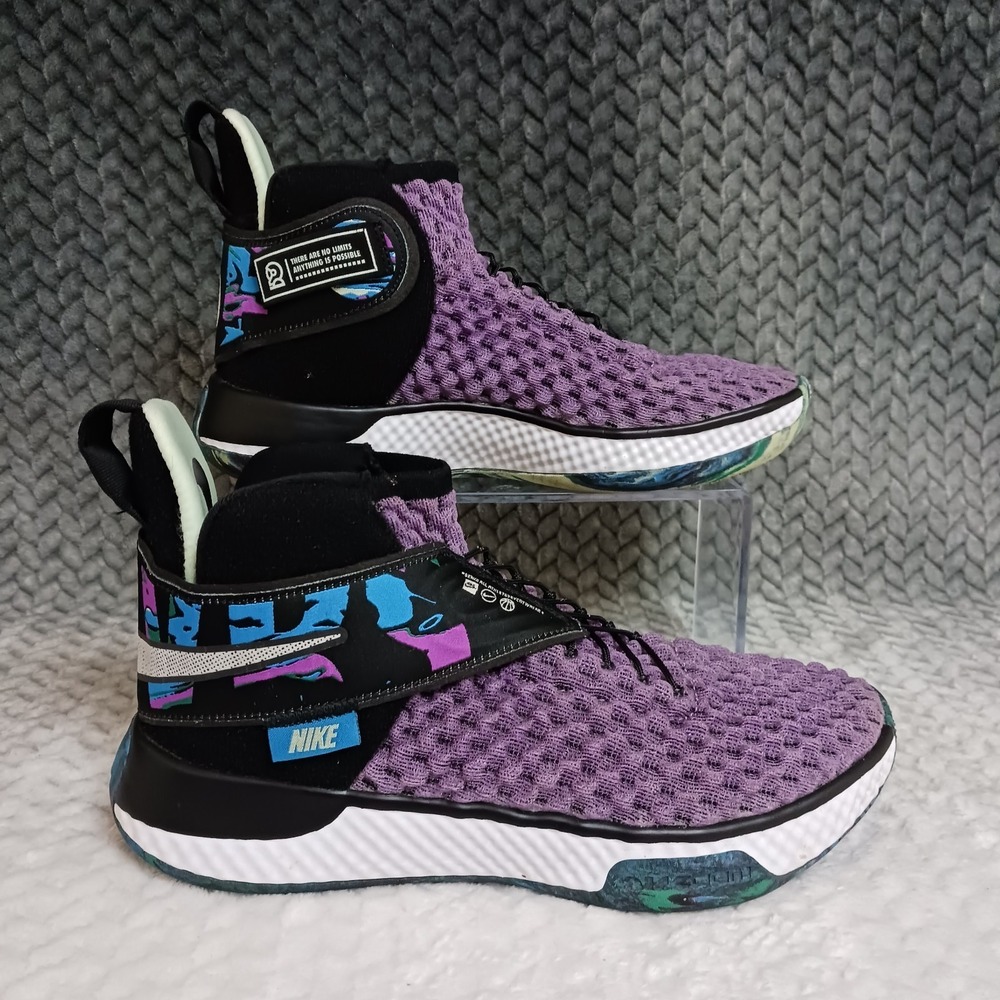 Nike Air Zoom UNVRS Vivid Purple Men's Basketball Sneakers Shoes Size 6.5